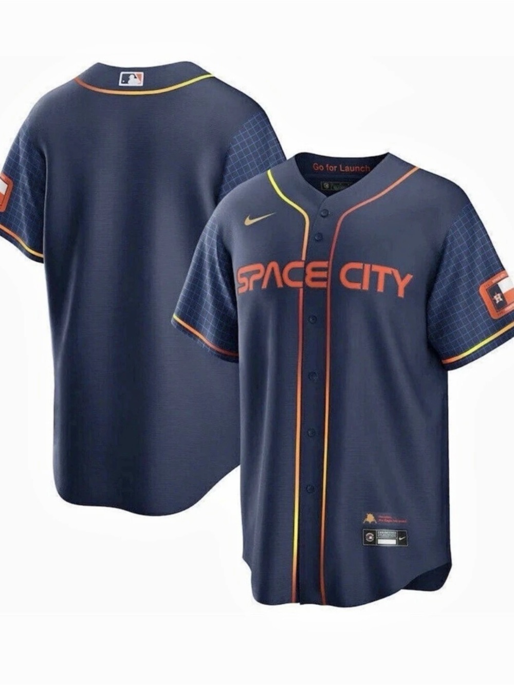 Houston Astros City Connect Space City Replica Jersey XXL